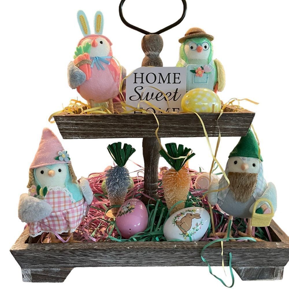 EASTER TIER TRAY DECOR - Picture 2 of 2